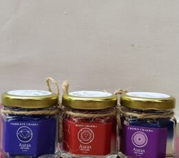 Aurax Reiki Chakra Candle Combo of 3