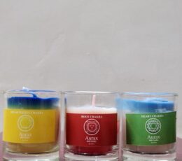 Aurax Reiki Chakra Candle Combo of 3