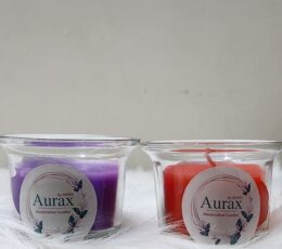 Aurax Reiki Aroma Big Tea Light Candle Combo