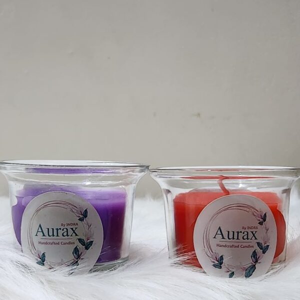 Aurax Reiki Aroma Big Tea Light Candle Combo