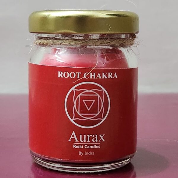 Aurax Reiki Root Chakra Candle