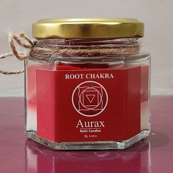 Aurax Reiki Root Chakra Candle