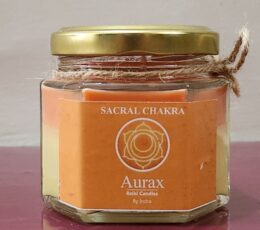 Aurax Reiki Sacral Chakra Candle