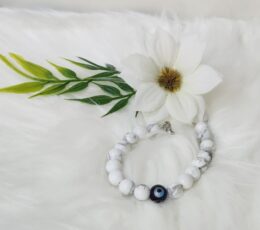 Aurax Reiki Howlite Bracelet