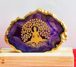 Agate Buddha - Home Decor - Aurax Reiki