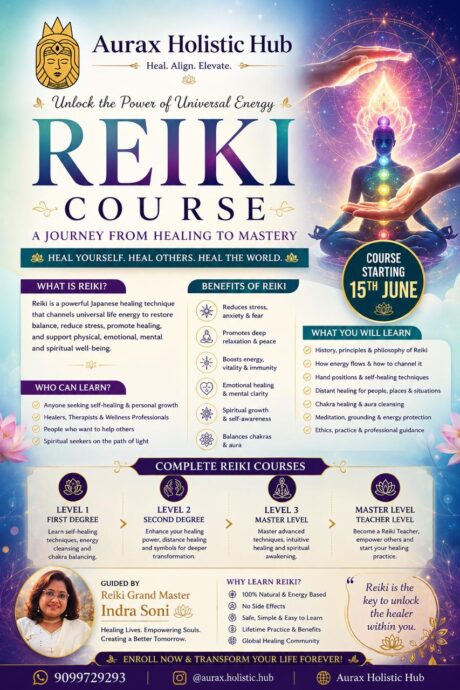 Reiki Course – By Acharya Indra Soni